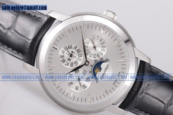 Replica Audemars Piguet Jules Audemars Grand Complication Watch Steel 25866PT.OO.D002CR.02 (EF)